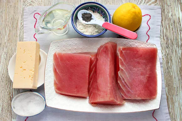 тунец запеченный под сыром рецепт фото 1